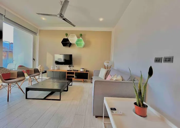 A Pasos De La Playa | Apartamento Elegante En La Quinta Avenida Con Piscina En La Azotea Appartement Playa del Carmen